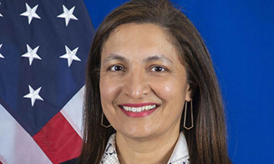 A file photo of Uzra Zeya, US undersecretary of state for democracy and human rights. — Photo courtesy: US State Department