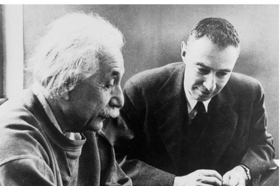 Oppenheimer Learning from Einstein