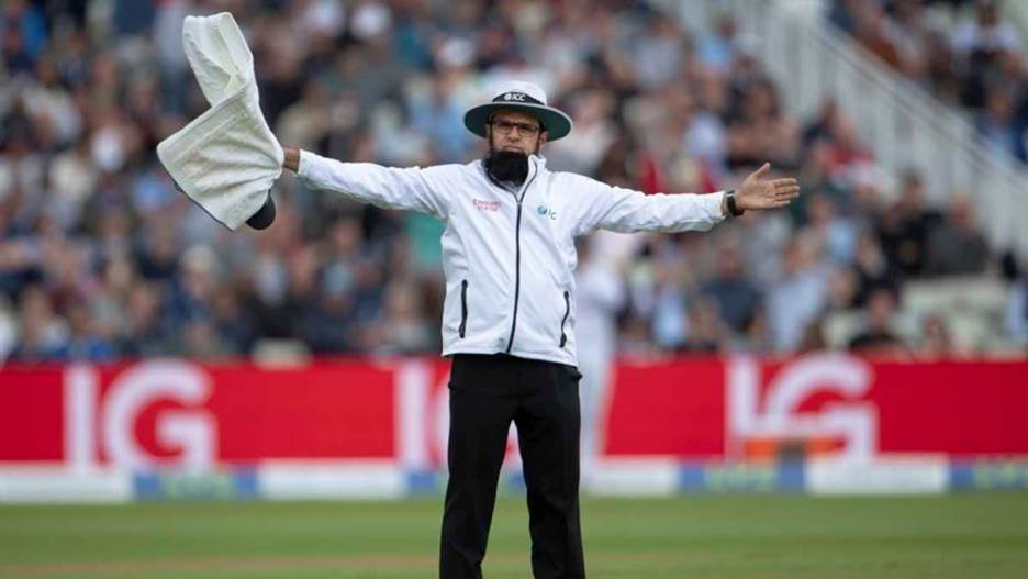 Aleem Dar has umpired in 144 Tests, more than anybody  •  Getty Images
