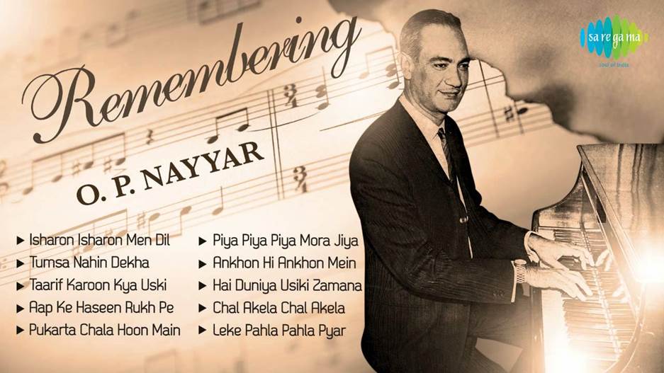 Best of O P Nayyar | Popular Old Hindi film Songs | Isharon Isharon Men Dil  Lenewale - YouTube
