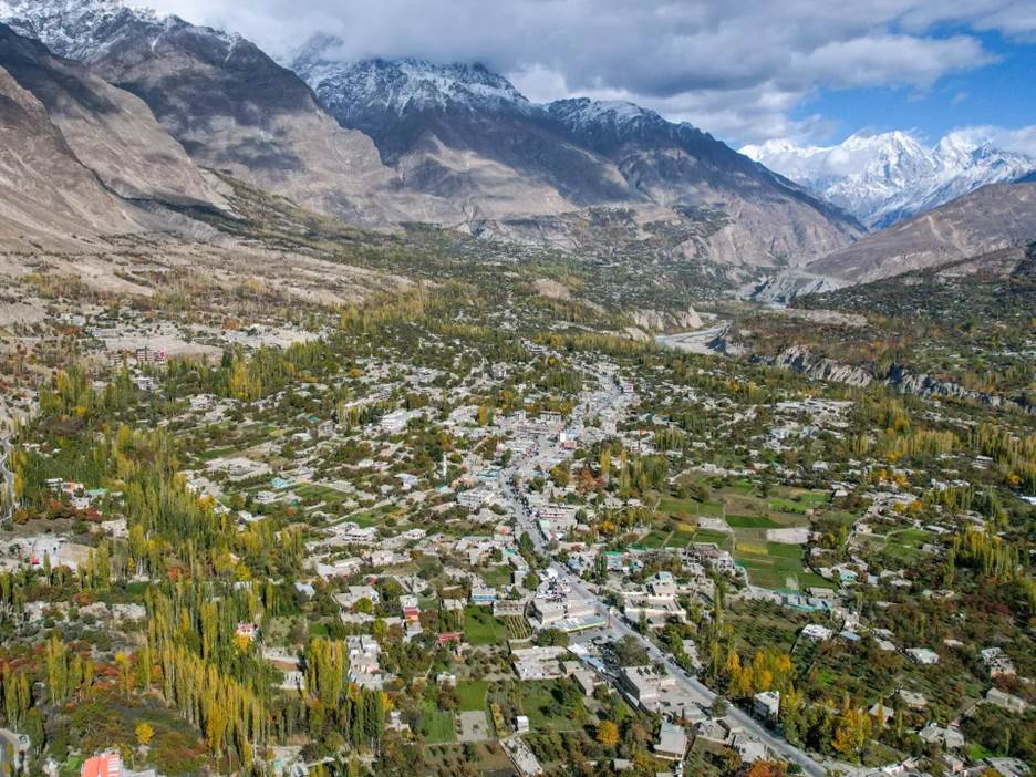 Hunza Valley drone