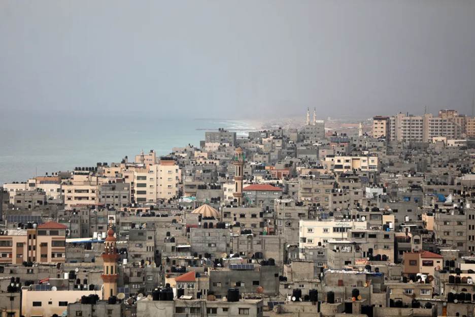 A general view of Gaza City. (Reuters)