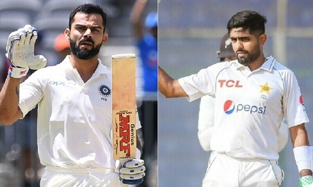 <p>This combination of photos shows Virat Kohli (L) and Babar Azam (R). — Pictures via CA website/PCB twitter</p>