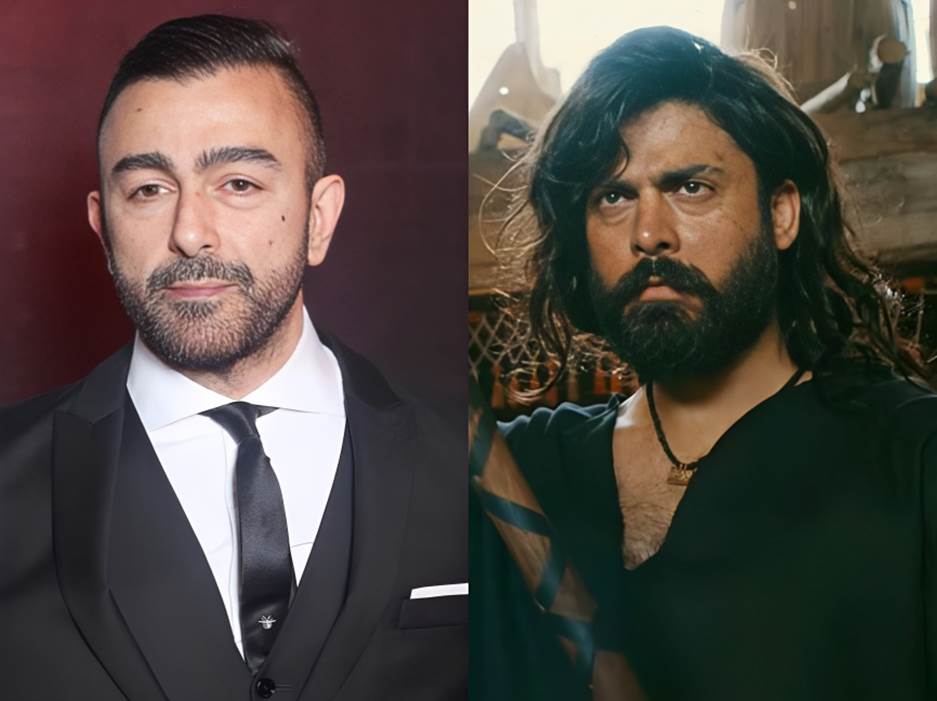 A person with long hair and a beard next to a person with a beard  Description automatically generated with low confidence