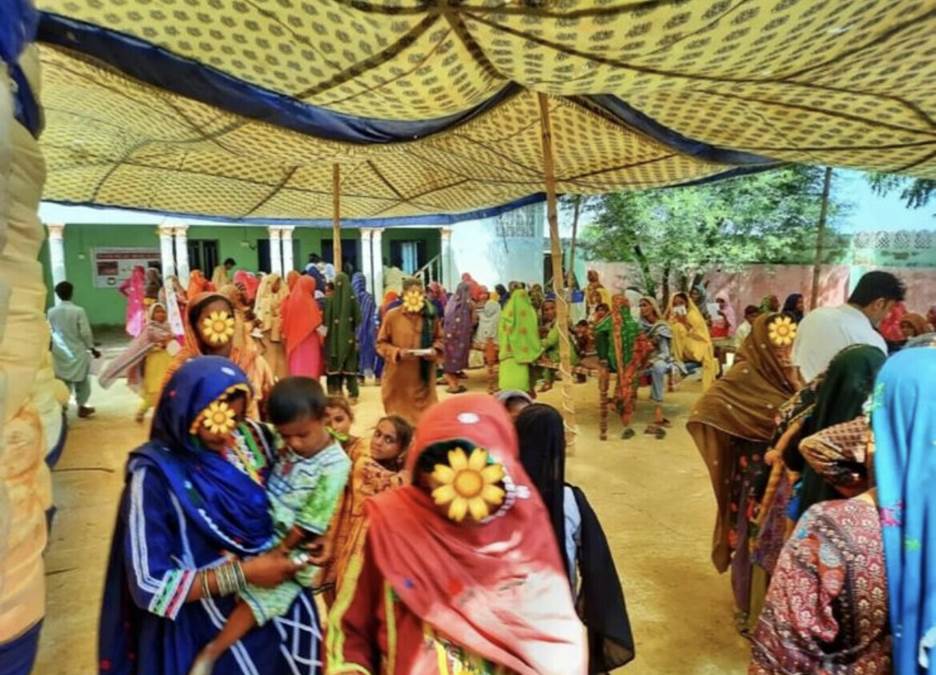 A general view of a relief camp in Sindh. — Humanity Initiative Pakistan