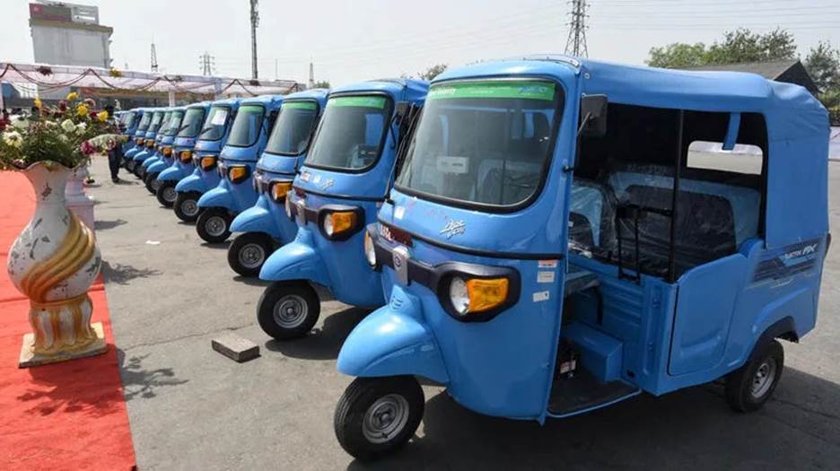 Electric rickshaws