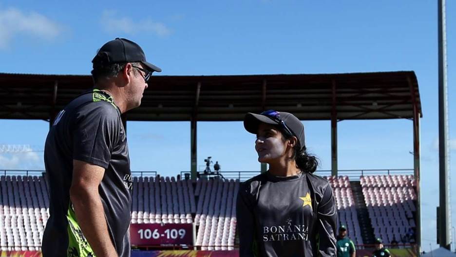 Mark Coles took over as Pakistan women's head coach in April 2023 • ICC via Getty Images