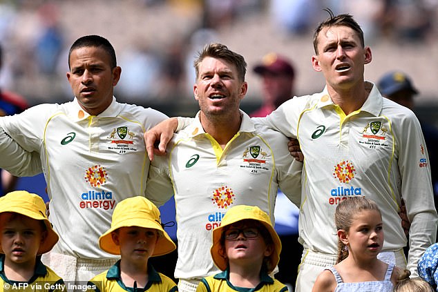 Khawaja (left) has played more than 100 games for his country since debuting in 2011