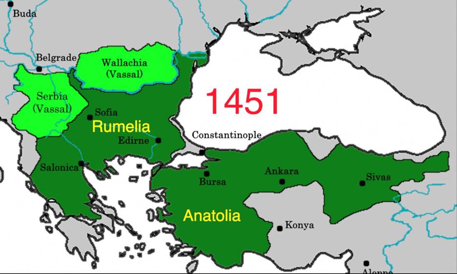 A map of europe with different countries/regions Description automatically generated
