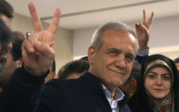 Masoud Pezeshkian won a tightly contested runoff by securing 16.3 million votes