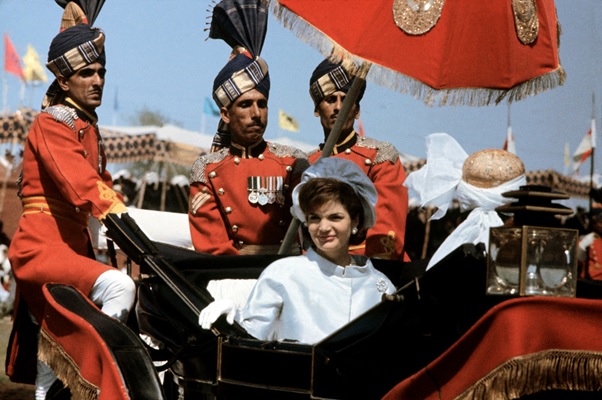 Jackie Kennedy on an Official Visit to South Asia • Magnum Photos • Marilyn Silverstone