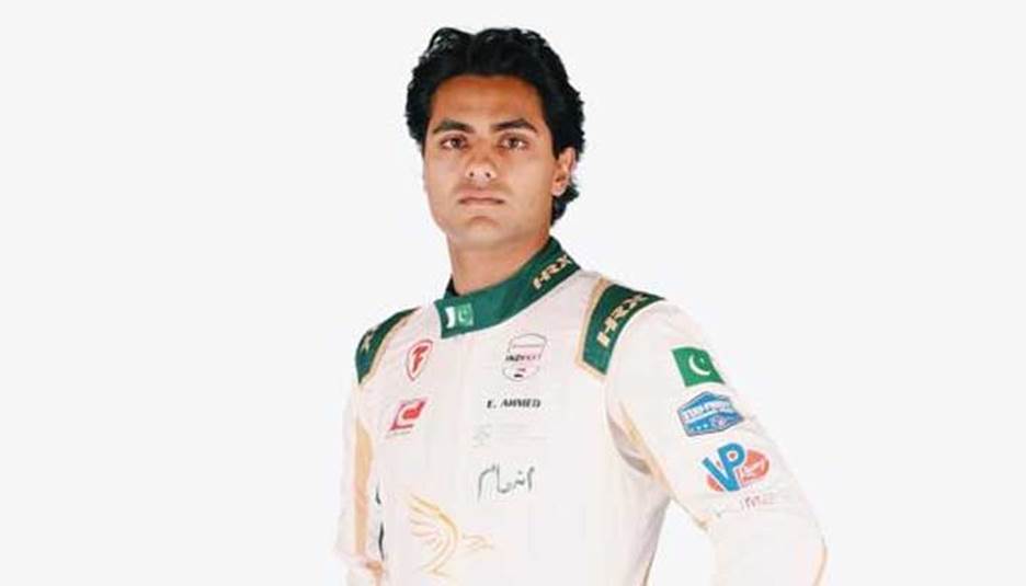 British-Pakistani racer Enaam Ahmed. — Photo by author