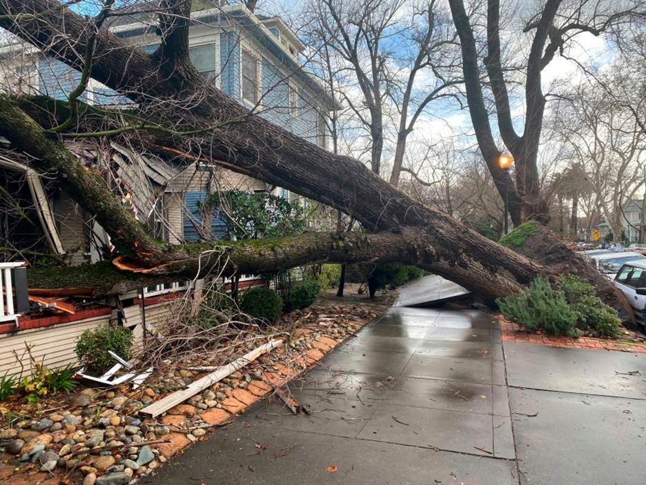 Biden declares State of Emergency in California due to storm damage