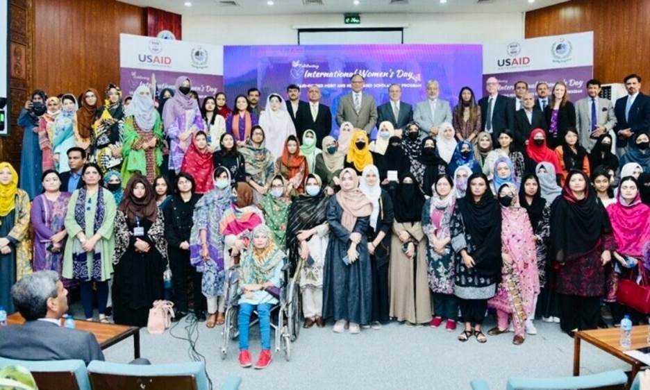 <p>A US embassy event to celebrate female scholars in Islamabad on Tuesday. — US embassy in Pakistan website</p>