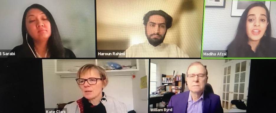 A group of people on a video call Description automatically generated with low confidence