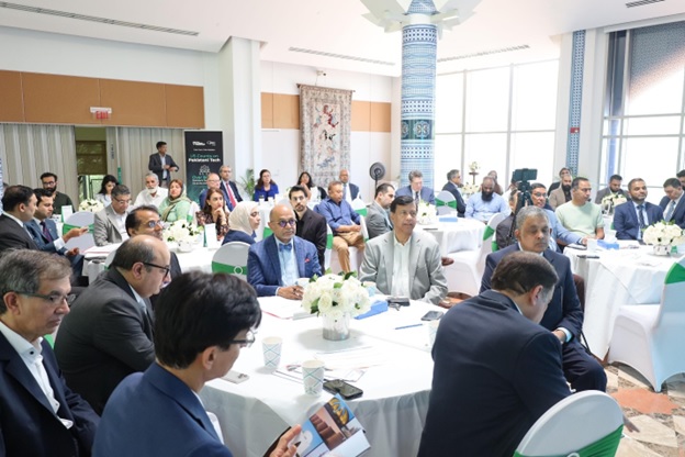 A group of people sitting at tables  AI-generated content may be incorrect.