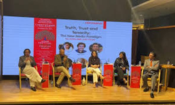 At Karachi's Adab Festival, journalists ...