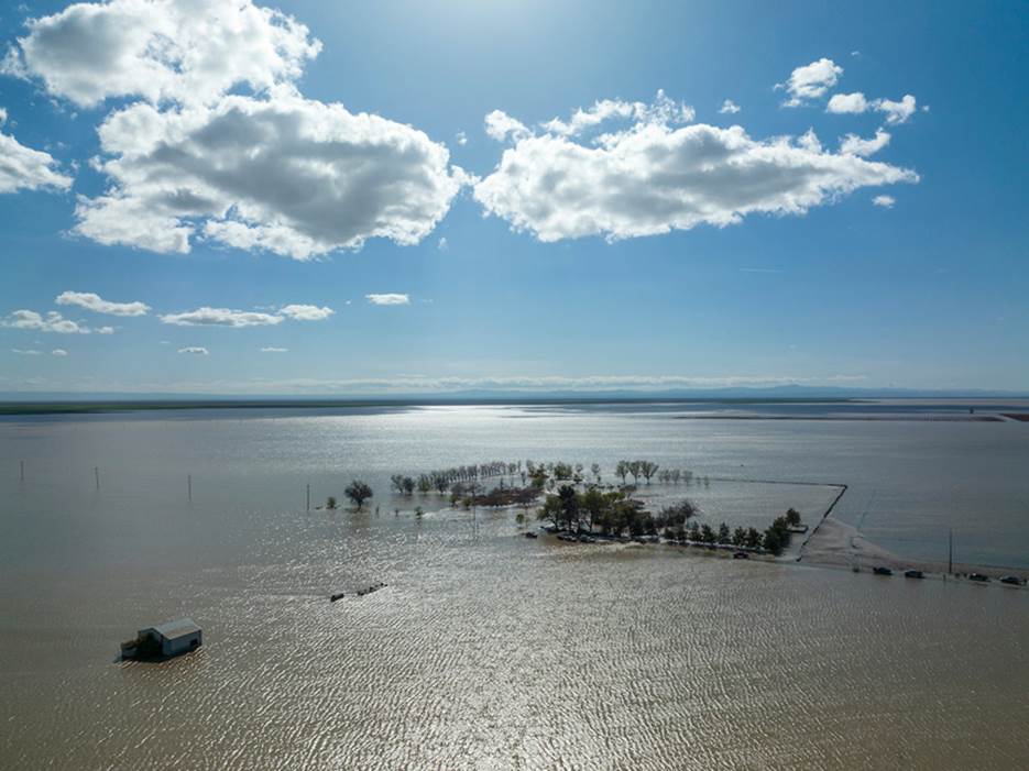 After years of drought, California's San Joaquin Valley now faces potentially catastrophic flooding that could jeopardize this key agricultural region. 