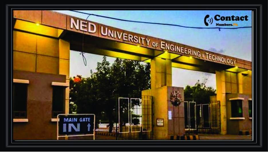 NED University of Engineering and Technology Karachi NEDUET