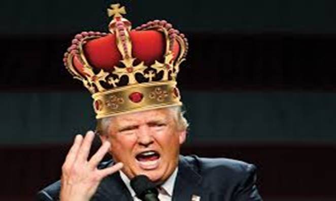 Opinion: First a strongman, now a king ...