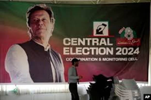 Jailed Ex-Pakistan PM Khan Uses AI to Deliver Election 'Victory Speech'