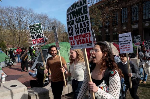 What is behind US college protests over Israel-Gaza war? | Reuters
