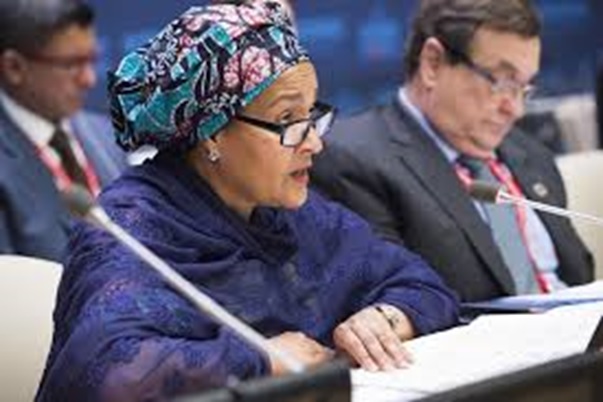 UN DSG Amina Mohammed's first official ...
